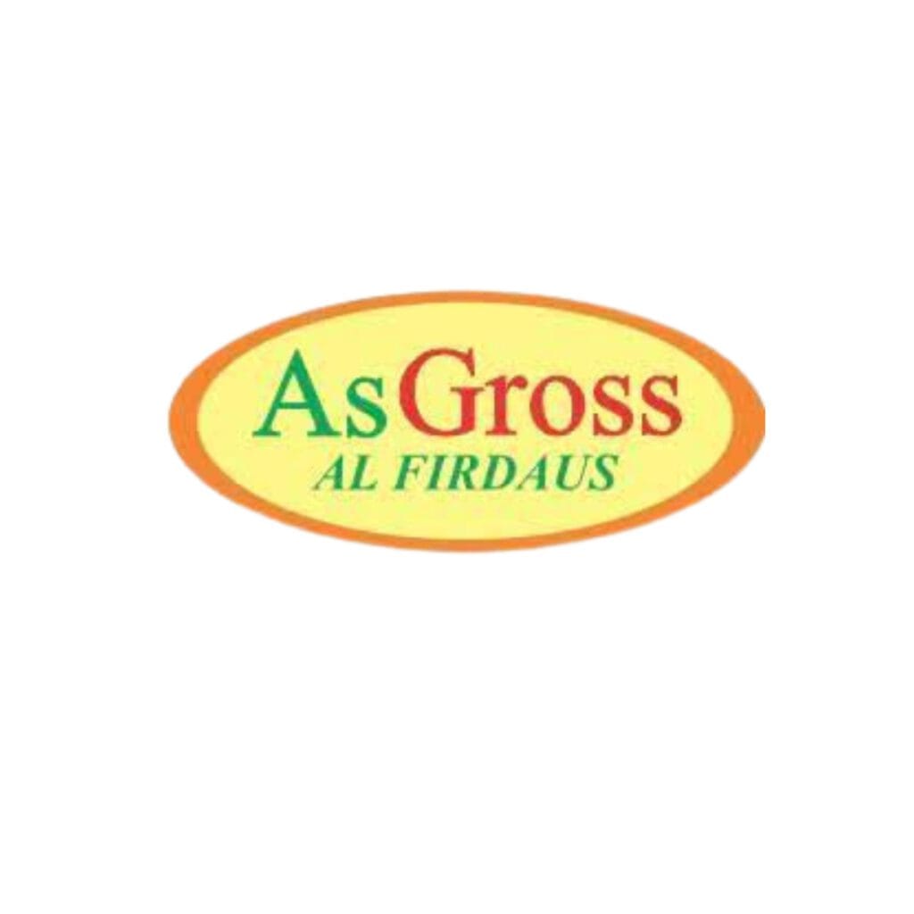 Logo AsGross, representasi kolaborasi sektor jasa & layanan bersama Tiga Serangkai University.